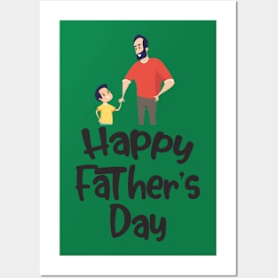 Happy Fathers Day Posters and Art